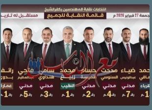 إعادة بين ربيع وحمودة على مقعد نقيب المهندسين بكفر الشيخ